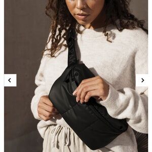 CALPAK Luka Belt Bag in Matte Black